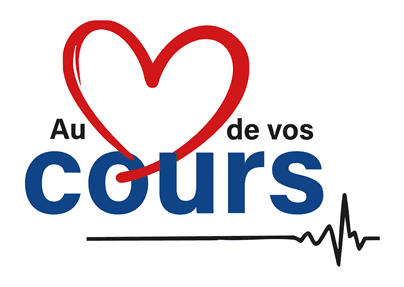 Au cœur de vos cours — logo officiel de la négociation du SCCCUQAR